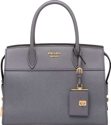 prada milano grey bag|prada milano bag prices.